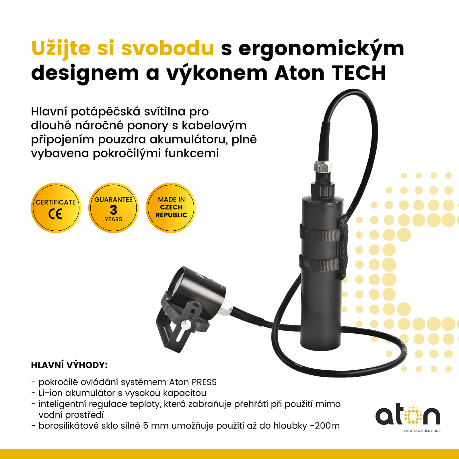 Aton Tech corded, HD Battery-pack – Bild 3
